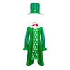 Irish Dress St Patrick's Day Party Costume Leprechaun Green Disguise Costume Dress Dress Hat Suit Mardi Gras Day Party Dresses