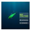 Luminous Cuttlefish Lures 1/5/10Pcs Horizontal Plated Squid Jigs for Coastal Saltwater Fishing