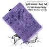 Window Sill Cat and Cherry Blossom Pattern Embossing Process Design Leather Tablets Case For iPad/Samsung Tab/Amazon/Lenovo/Xiaomi