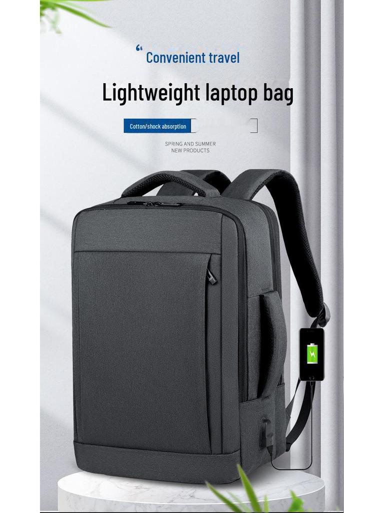 Pánský rozšiřitelný voděodolný batoh na notebook s velkou kapacitou pro studenty