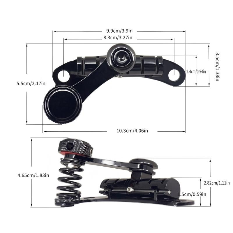 Guitar Bridge Pull Plate Replacement Electric Guitars Tailpiece Tremolo Bridge Stop Plate Easy to Installation