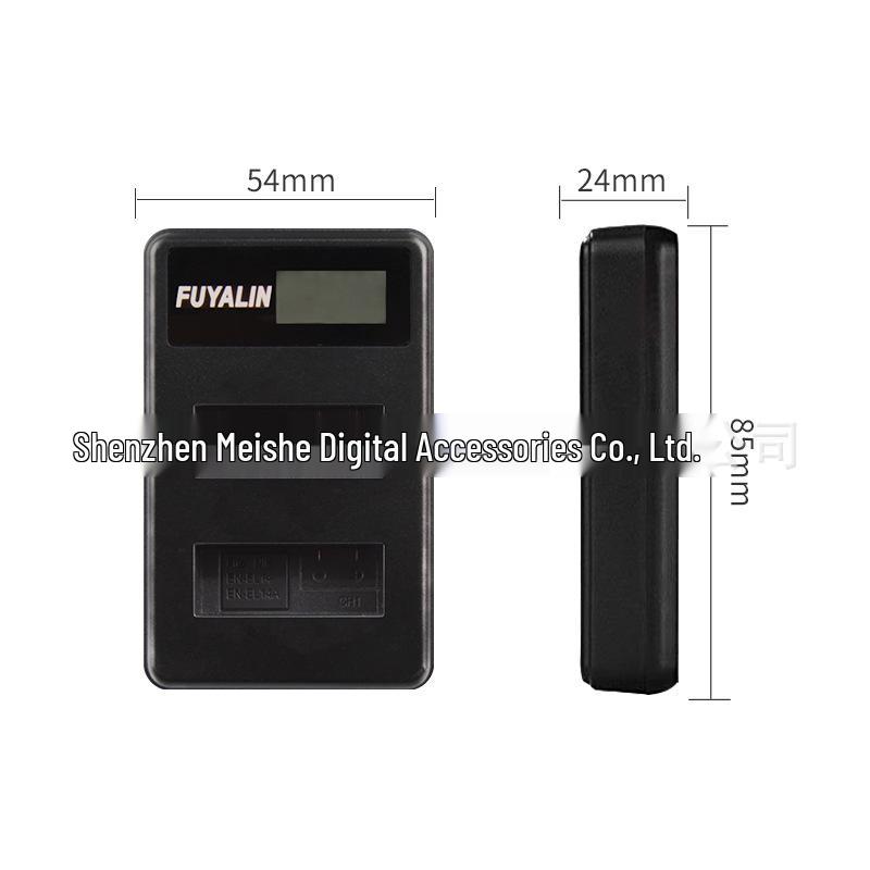 FUYALIN EN-EL14 Battery Charger for Nikon D5100, D5200, D5300, D3100, D3200.