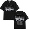 Rapper MALUMA 2026 Album Grafik T-Shirt Herren Damen Hip Hop Retro Stil Kurzarm T-Shirt Mode T-Shirts Streetwear