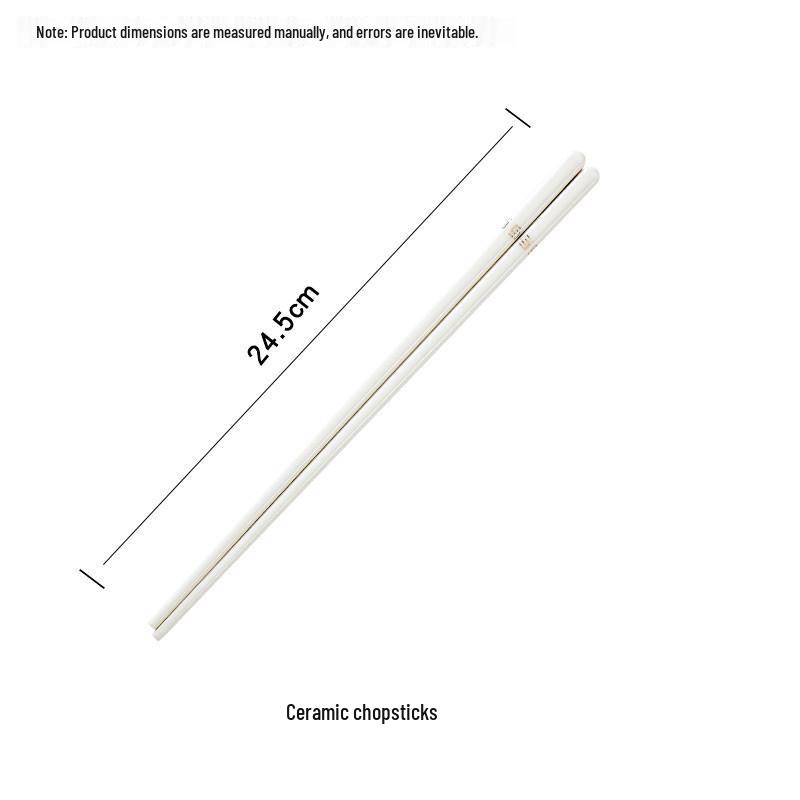 2025 Langlebiges Hitzebeständiges Keramik-Essstäbchen-Set, 10 Paar - Kreatives Haushaltsgeschirr, Leicht zu reinigen