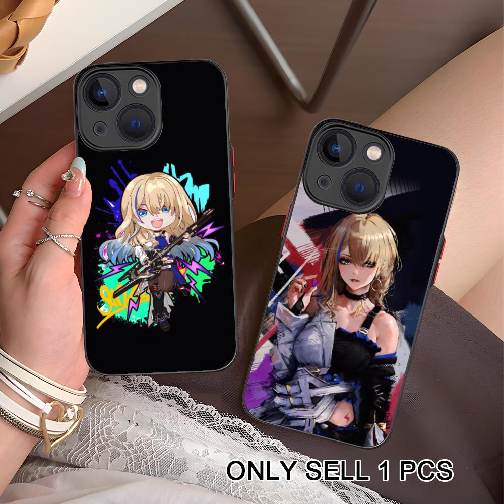 HSR Serval Silicone Mobile Phone Case for iPhone 17 16 15 14 13 12 11 X XR XS Air Pro Max Plus Mini Colorful Cover