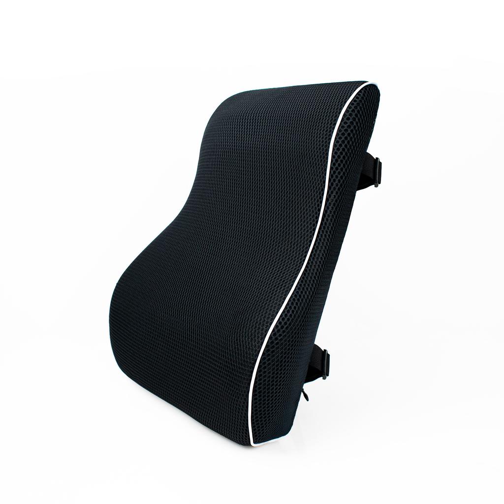 Memory Foam Lumbar Support Cushion for Car Seat And Office Chair Rebound Back Waist Rest Pad for Driver Comfort
