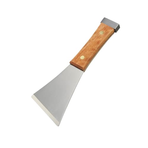 Handy Crown Leather Scraper with Hammer, 75mm