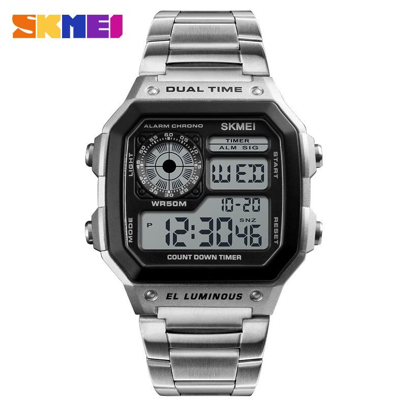 Skmei Men s Fashion Trend Square Digital Sports Watch