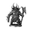 Bull Head Warrior Finished Metal Model Minotaur Tribal Army Men Figure Tabletop Game Miniature Desk Ornament Collection Gift