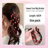 Adorable Butterfly Hair Accessories Set for Girls - Includes Braided Twists, Rubber Bands, and Bow Headbands