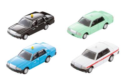 The Car Collection Car Collection Basic Set Selection (Select) Taxi A Diorama Supplies