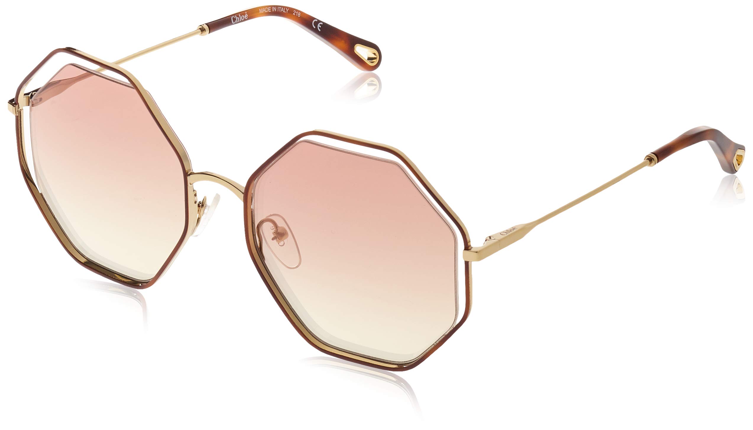 

Солнцезащитные очки Chloe CE132S 205 Гавана Бронза Светло-коричневый градиент Женские