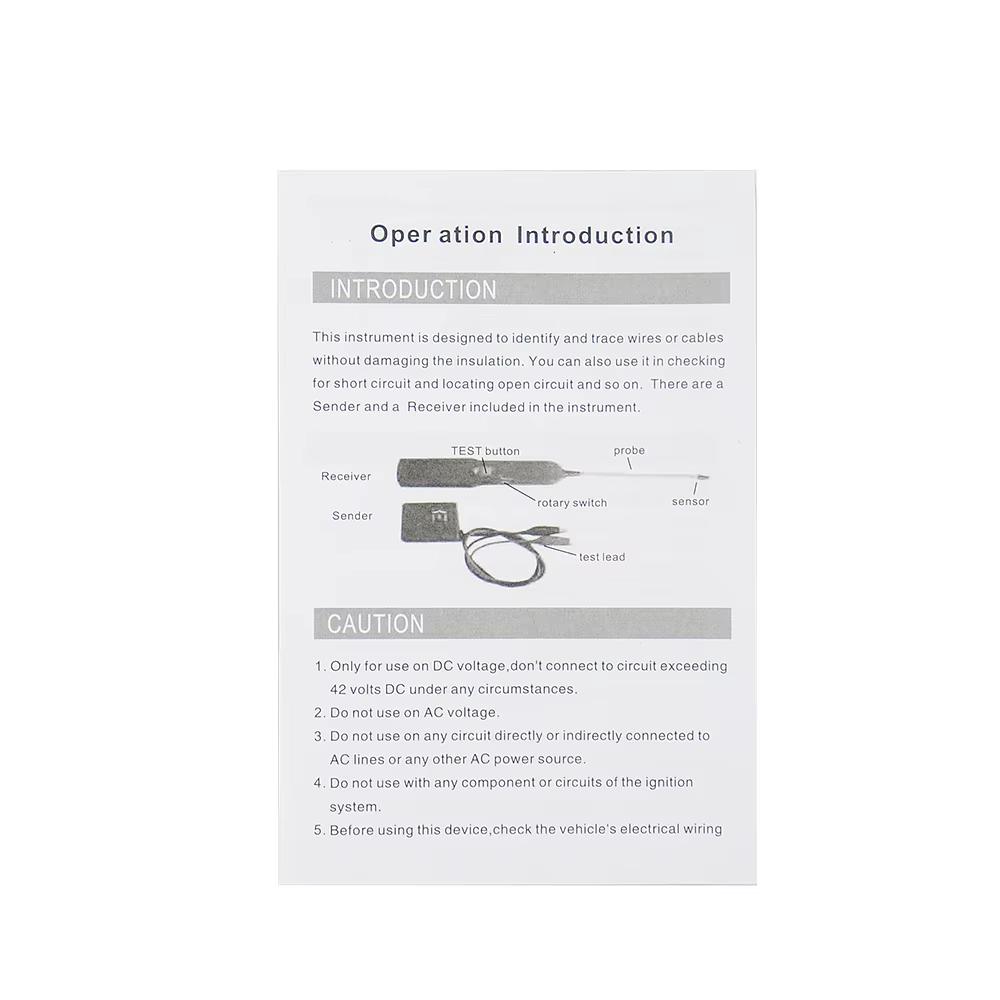 6-42V EM415PRO Short Open Circuit Finder EM415 PRO Car Short & Open Circuit Detector Tool Tracer for Wire Cable Car Repair Tool