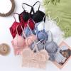 Women's Lace Strapless Camisole with Chest Pad – Summer Back Wrap Anti-Exposure Vest
