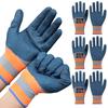 Tire Rubber Labor Protection Gloves Wear Resistant Soft Anti Slip Work Gloves For Construction Automotive Repair Safety Gloves