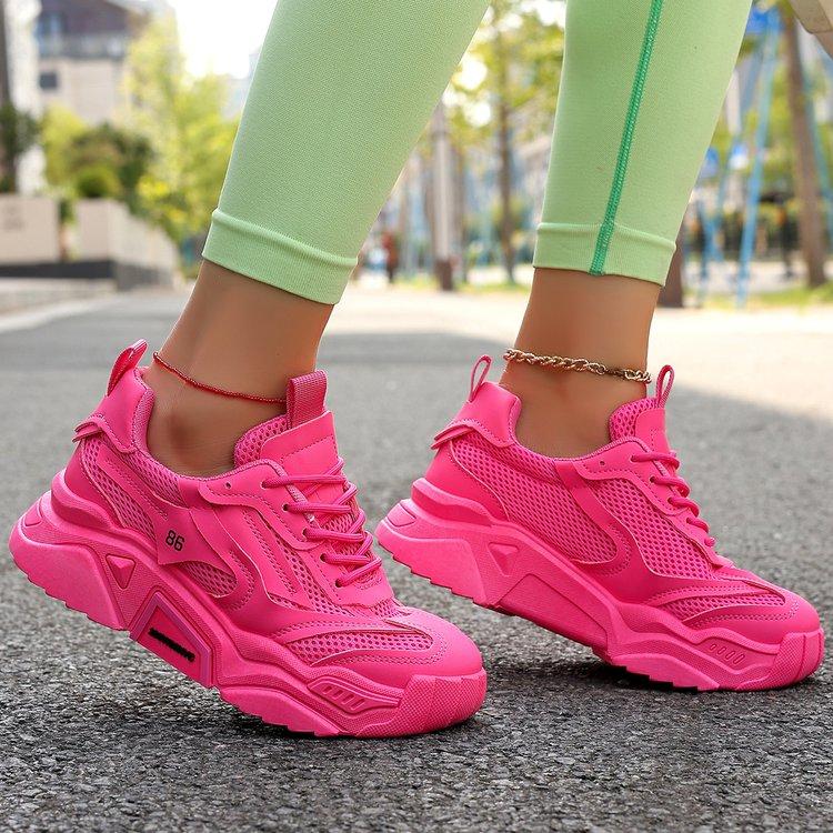 Sneakers Women Breathable Fashion Running Shoes Comfortable Casual Shoes Tenis Women Platform Sports Shoes I19