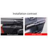 Glossy Piano Black Interior Door Panel Trim Sticker For Toyota Tacoma 2016-22