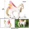 Realistic Pegasus Unicorn Horse Figurine Children's Educational Toy and Gift