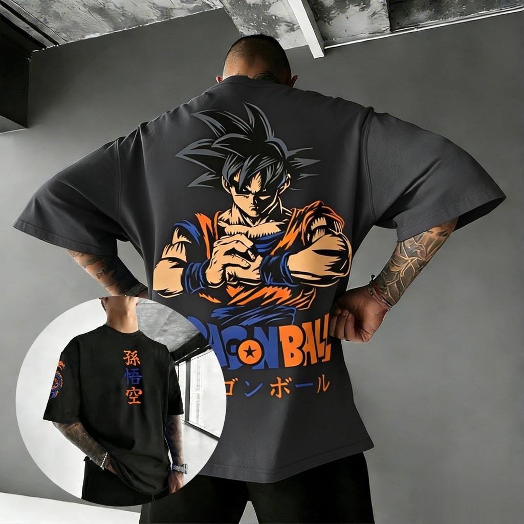 Dragon Ball Z Goku Graphic T Shirt Men Women Anime Print oversized Cotton Short Sleeve Tee 2026 Summer Y2k Streetwear Casual Top