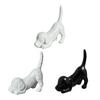 Dog Stretching Ring Holder Cute Dachshund Dog Tail Ring Organizer Resin Puppy Jewelry Holder for Desk Bedroom Decor Gift for Dog Lovers