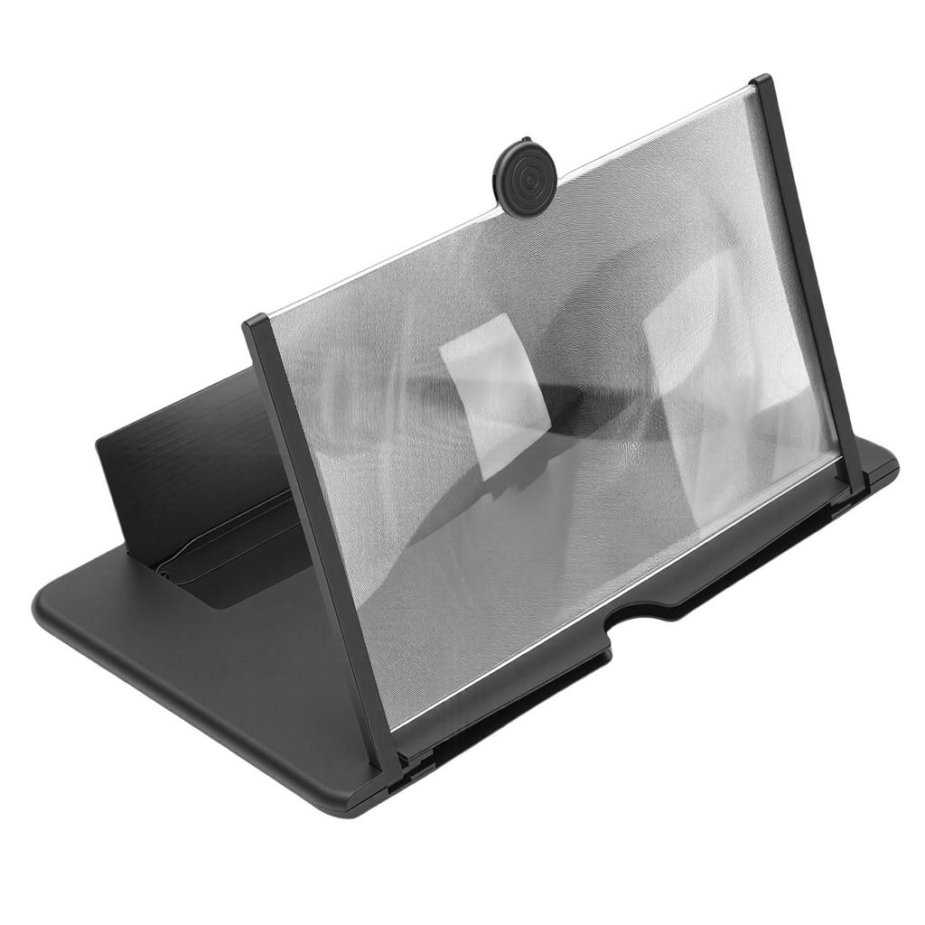 Big Screen Phone Magnifier 12 Inch 3D Foldable HD Mobile Phone Magnifier Projector Screen for Home