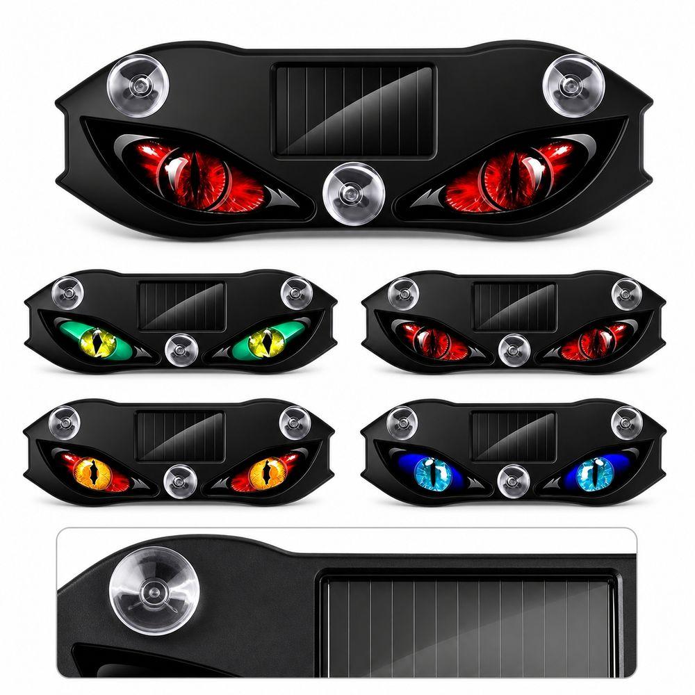 Flashing Car Demon Eye Light USB Car Window Light New LED Signal Lamp  Vehicle Accessories