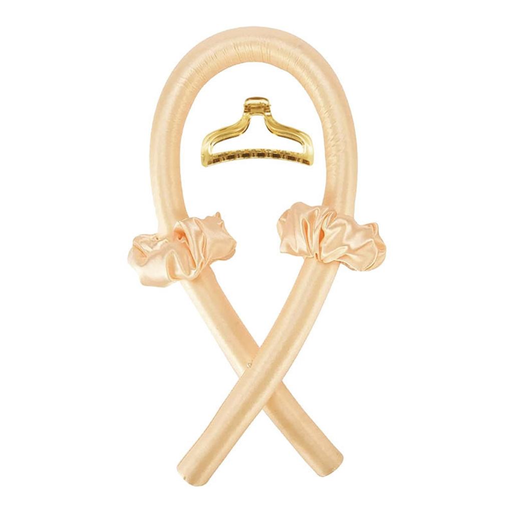 Heatless Curling Rod Headband No Heat Curls Silk Ribbon Hair Rollers Hair Curle