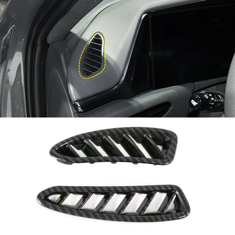 Car Door Armrest Window Lift Switch Cover Trim Carbon Fiber for Hyundai Sonata DN8 car accessories Air Vent Trim