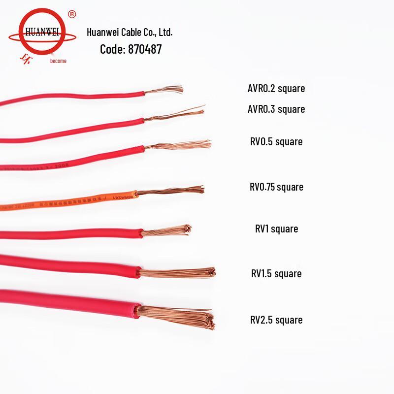 Huanwei RV 1.5mm² Copper Electronic Signal Wire