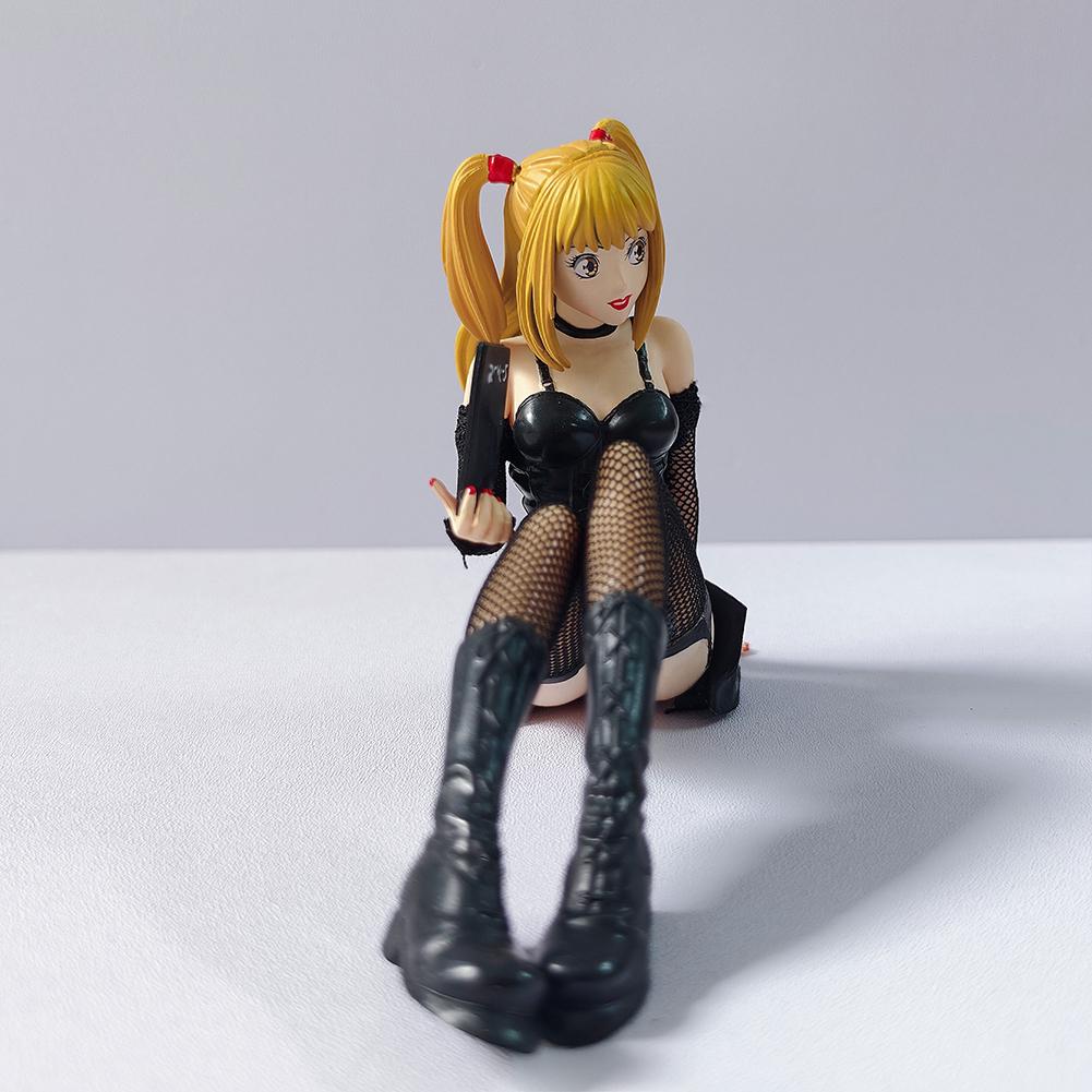 Anime Figure Yagami Light MisaMisa Action Figure Pretty Girl Collectible Model Doll Misa Amane Figurine Amine Toys Birthday Gift