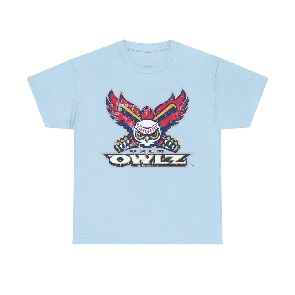 

Orem Owlz Utah Logo Baseball Team T-shirt 4XL