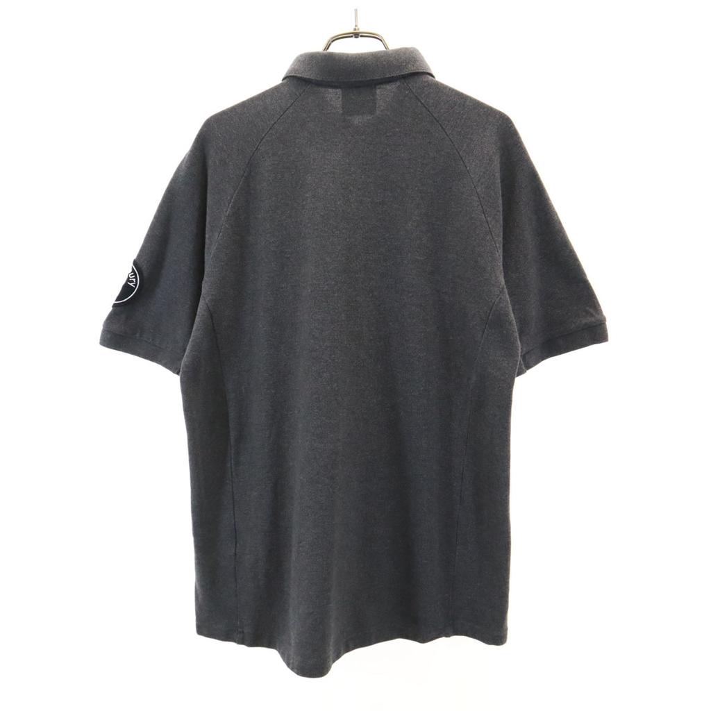 CANTERBURY OF NEW ZEALAND Kurzarm Poloshirt M grau Rehbraun Herren Gebraucht