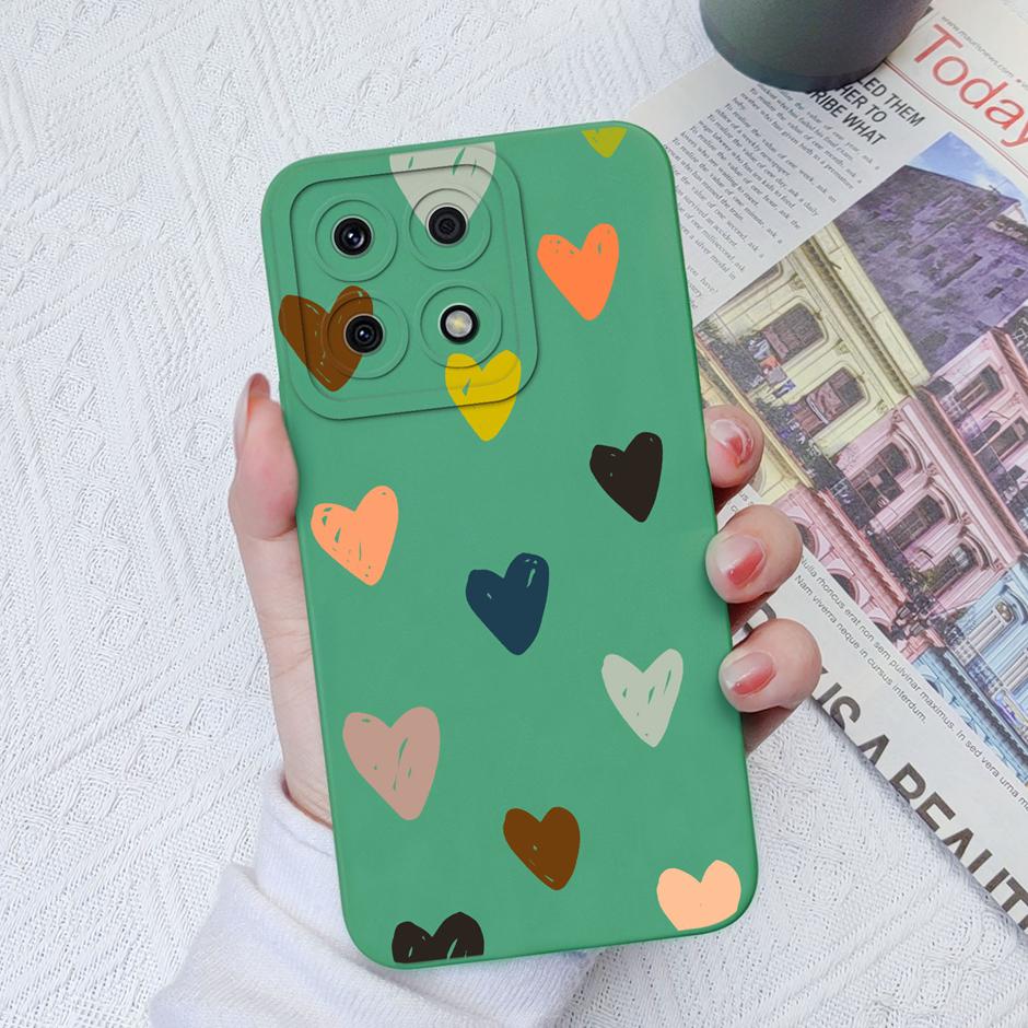 For Honor X8a X8b Cases Cute Dinosaur Leopard Print Liquid Silicone Protective Cover For Honor X8A Honor X8B 6.7 Inches Fundas