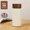Shangqi 316 Stainless Steel Smart Display Mini Thermos Cup with Wood Grain Lid