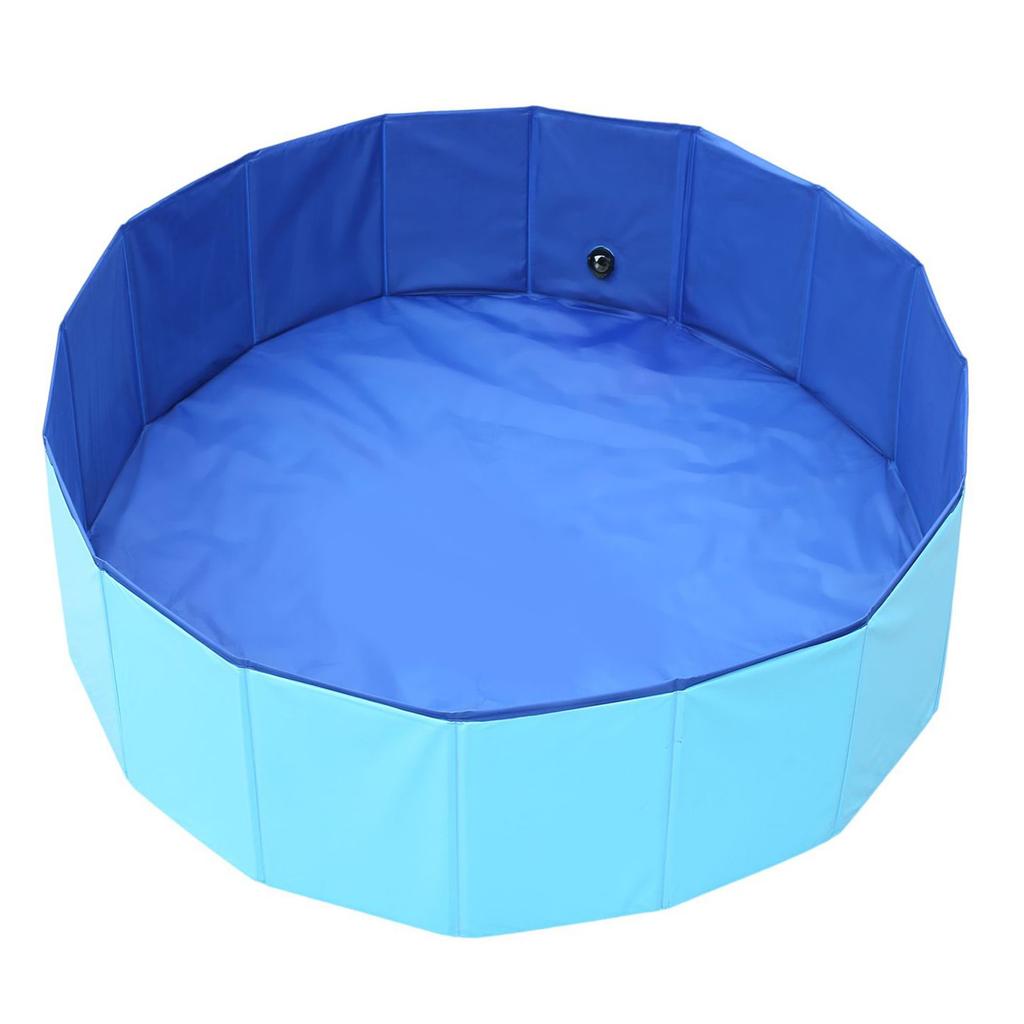 Piscina Portatile per Cani Vasca da Bagno Pieghevole per Animali Domestici Piscina da Bagno per Bambini e Cani da Interno ed Esterno Piscina Rigida per Cani per Rinfrescarsi