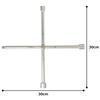 TONE Cross Wrench 17 x 19 x 21mm wrench size CHW4, 12.7mm (1/2") drive,