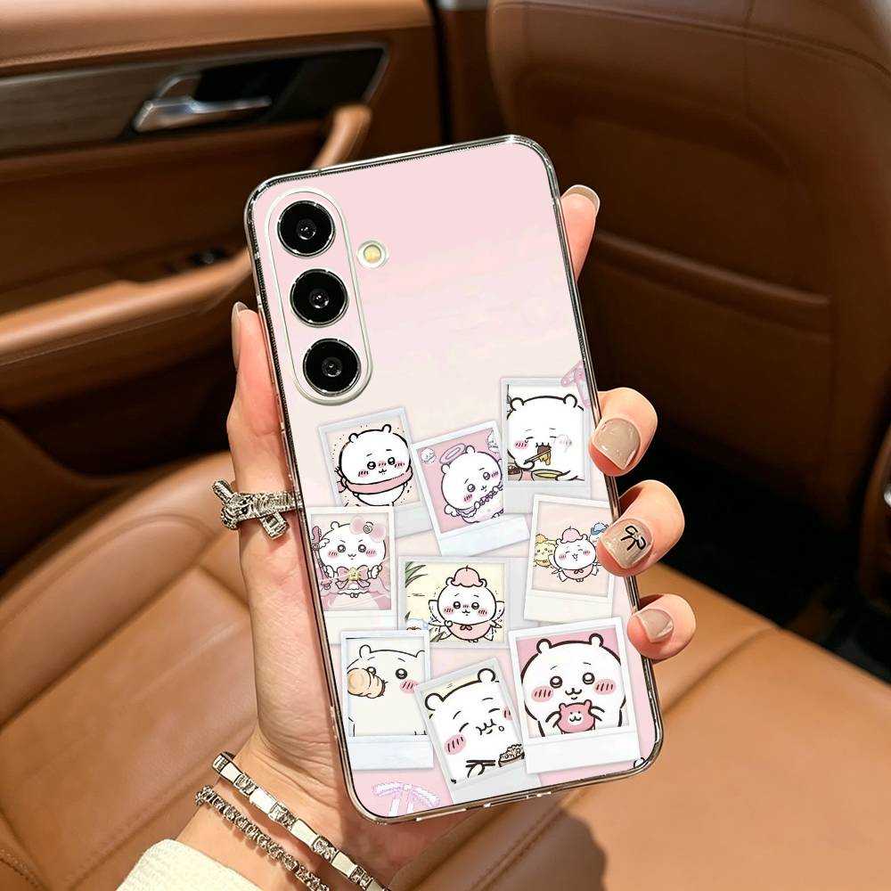 C-Cute C-C-Chiikawas Phone Case For Samsung Galaxy A71,A70,A52,A51,A40,A30 Transparent Cover