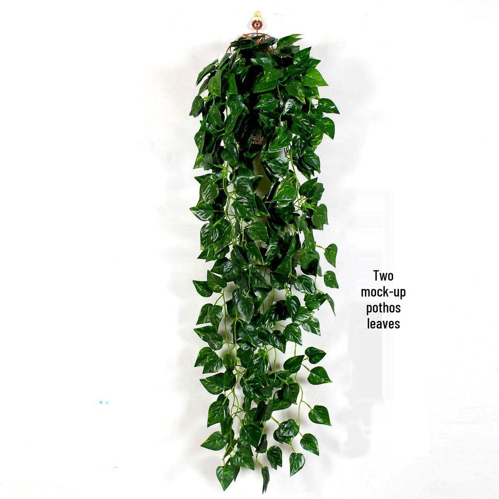Artificial Pothos Vines: Wall Hanging Green Plants for Living Room Decor