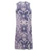 Ouse Ser Fashionável Amigo da Pele Versátil Macio Vestido Sem Mangas Mulheres vestidos Roxo 629832-47
