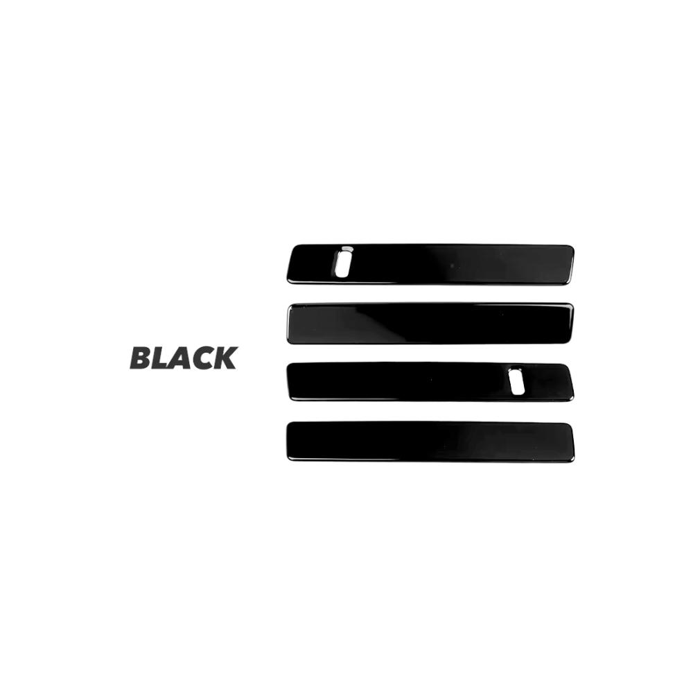 For Kia Telluride 2027 LHD/RHD 4PCS Black Exterior Door Handle Decoration Cover Trim Exterior Accessories