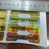 100pcs 69x18mm Dogbone Security Seal Gold Hologram Sticker Tamper Proof Label Do Not Move Anti-counterfeit Package Safety Cover