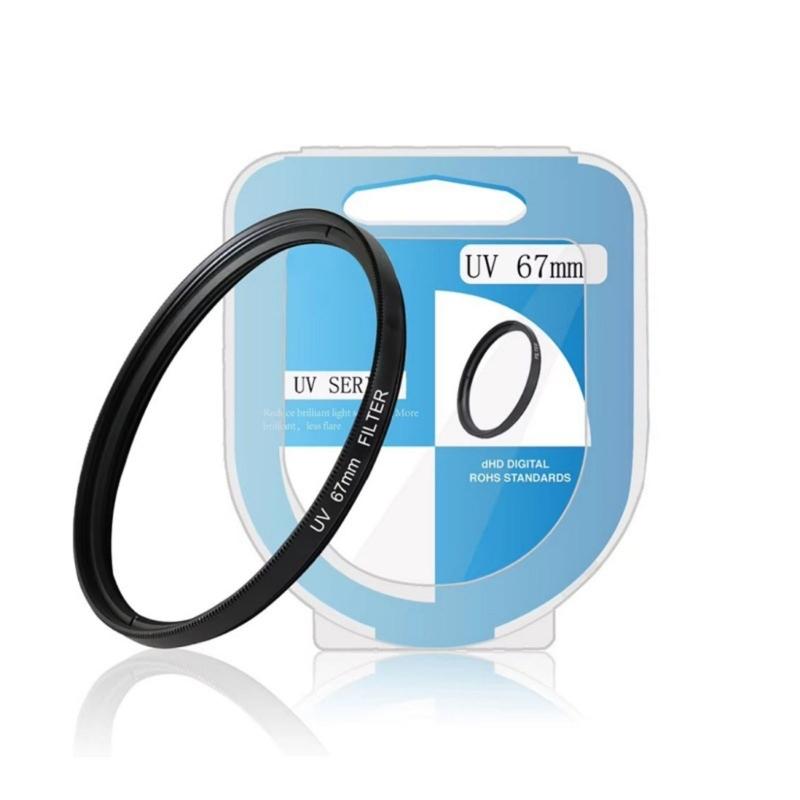 Lens Filter Easy Installation Replacement Filter 37/40.5/43/46/49/52/55/58/62/67/72/77/82mm for Professional Photography