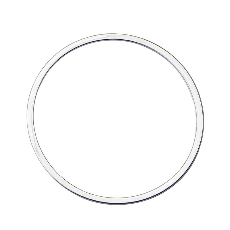 For KIA Sportage 4 QL 2016 -  Steering Wheel Center Circle Ring Trim Decoration Sticker Cover Interior Accessories