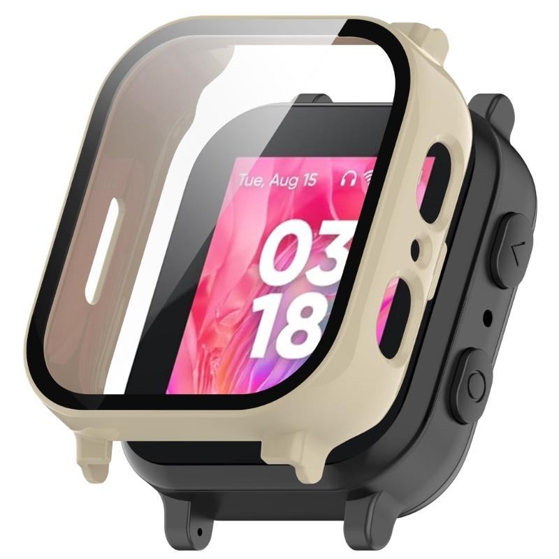 Screen Protector Case For Gabb Watch 3 Full Coverage PC Bumper for Smartwatch Protective Cover Case