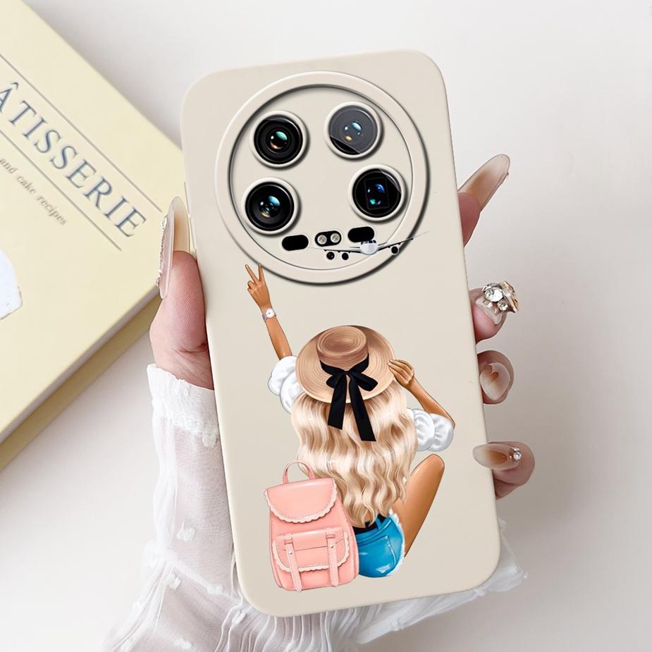 For Xiaomi 14 Ultra Case Cute Dinosaur Cartoon Cover Shockproof Phone Case For Xiaomi Mi 13 Ultra 13Ultra 14Ultra Soft TPU Shell