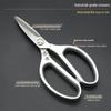 Industrial-Grade Stainless Steel Scissors