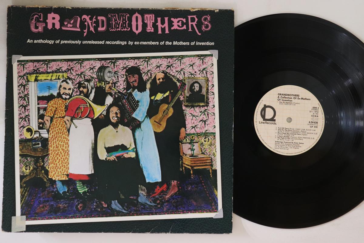

LP Record GRANDMOTHERS - Grandmothers 624636 LINE 1981 Germany Jazz Used