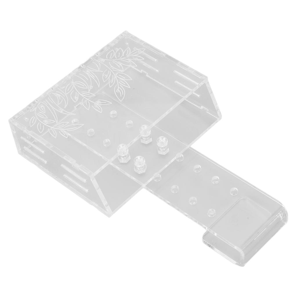 Aquarium Aquatic Pflanzer Transparent Acryl Fisch Tank Hängen Wasser Pflanzen Pflanzer mit Haken und