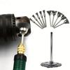 9Pcs Mini Steel Wire Brush Drill Rotary Tool Cleaning Brush Wheel Metal Rust Removal Polishing Disc