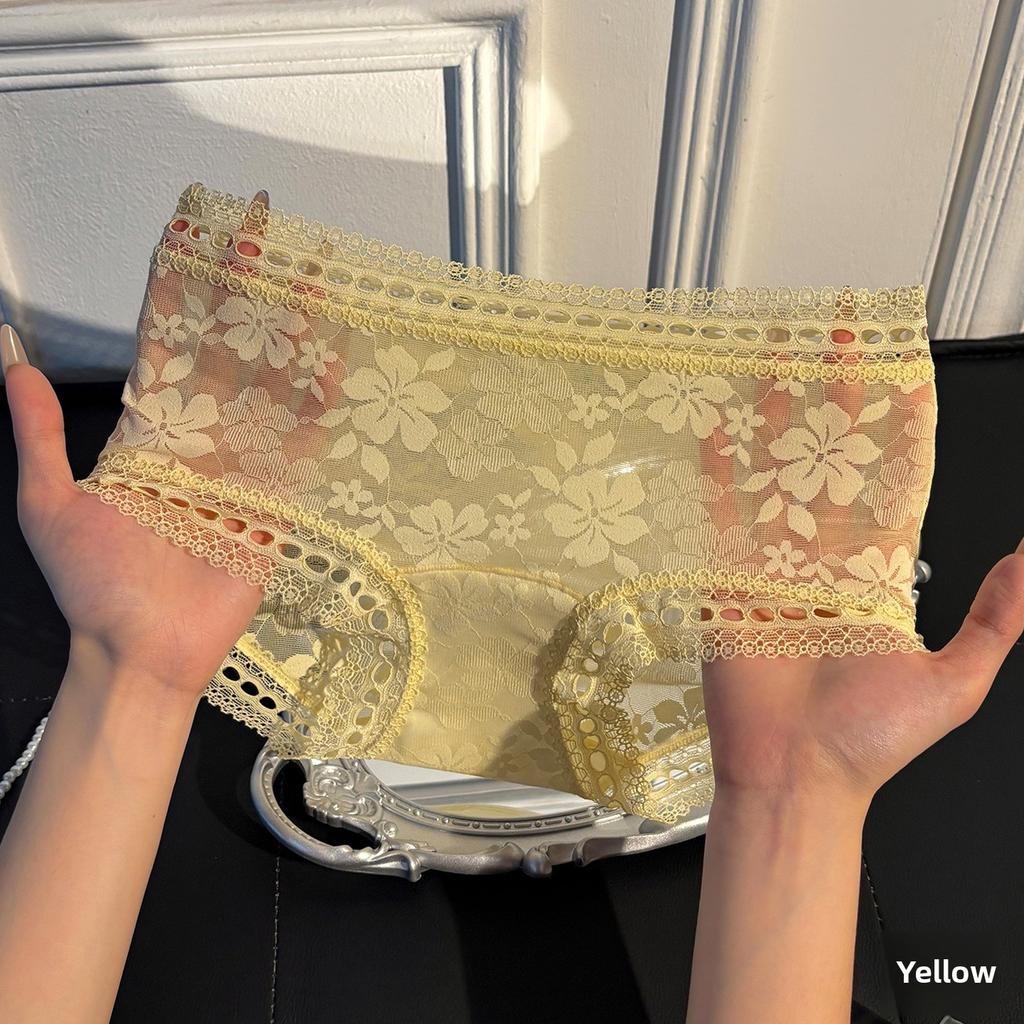 Ladies Summer New Sexy Lace Extended Base Comfortable Breathable Triangle Briefs
